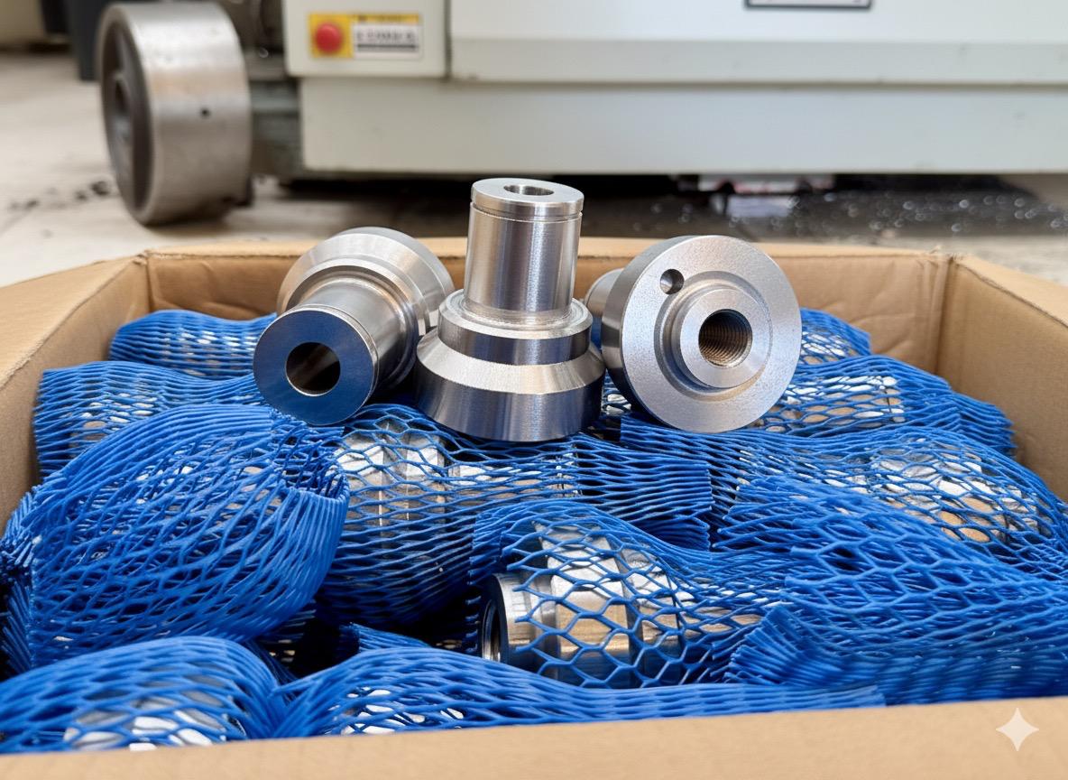 CNC tornada işlenmiş kademeli muylu ve göbek parçaları